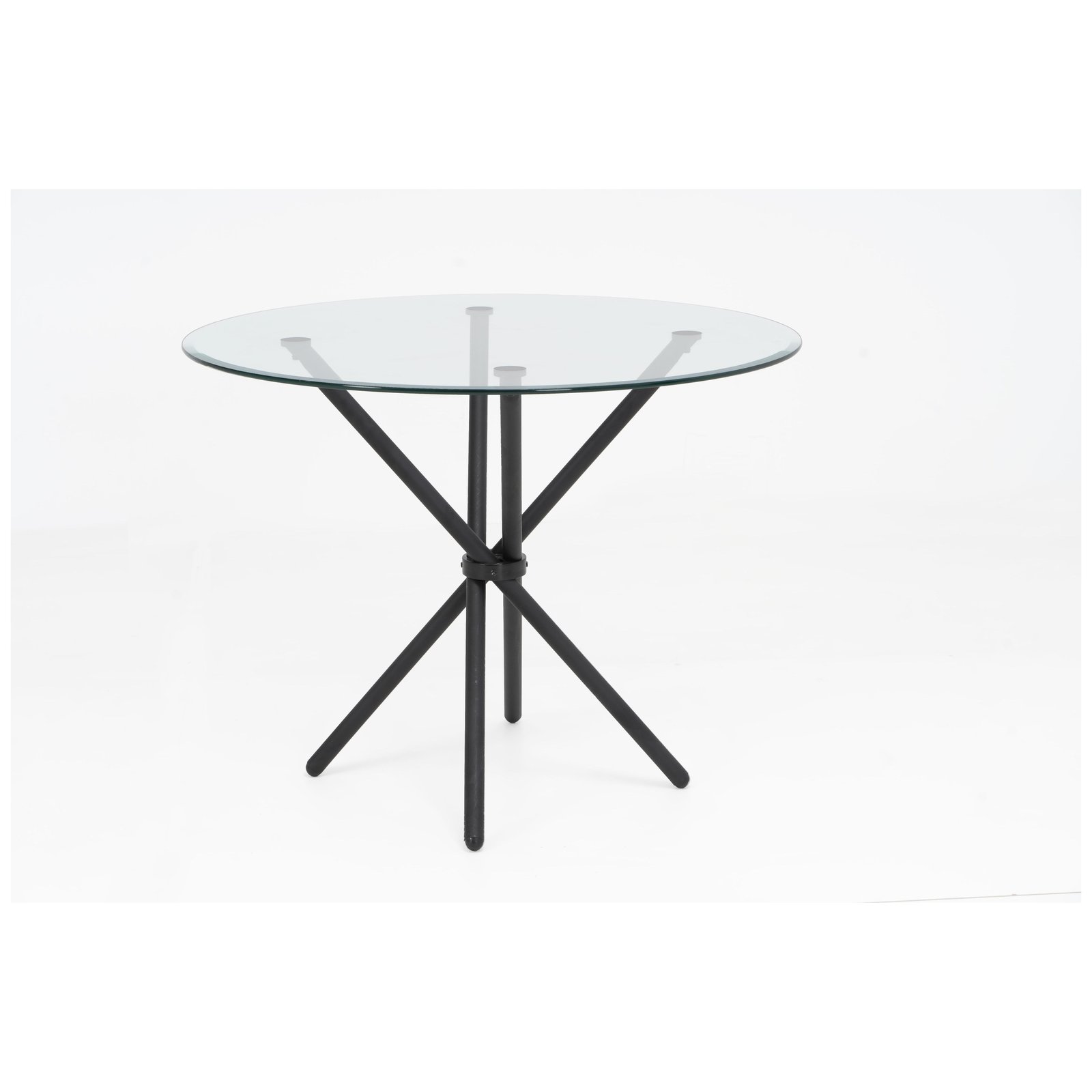 MESA GENOVA BLACK 90 DIAMETRO